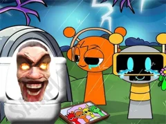 게임 Sprunki Castle Panic Skibidi Toilet 온라인