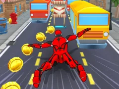 게임 Subway Run Superhero Robot 온라인