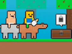 게임 Baby Noob vs Baby Obby Horse 온라인