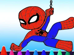 게임 Spiderman Coloring book 온라인