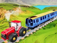 게임 Chain Tractor Train Towing Game 3D 온라인