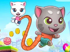 게임 Tom & Angela Jump 온라인