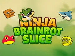 게임 Ninja brainrot Slice 온라인