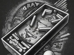 게임 Pinball Black N White 온라인
