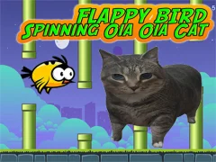 게임 Flappy Bird Spinning oia oia Cat 온라인
