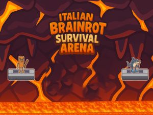 게임 이탈리아의 Brainrot Survival Arena 온라인