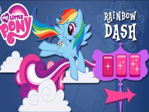 게임 Rainbow Dash의 클라우드 범프 온라인