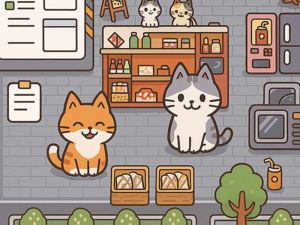 게임 고양이 미니 레스토랑 온라인
