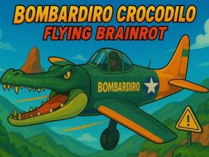 게임 Bombardiro Crocodilo Flying Brainrot 온라인