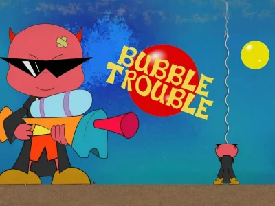 게임 Bubble Trouble 온라인