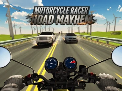 게임 Motorcycle Racer: Road Mayhem 온라인