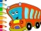 게임 Coloring Book: Bus 온라인