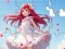 게임 Jigsaw Puzzle: White Dress Girl 온라인