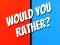 게임 Would You Rather? 온라인