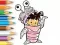 게임 Coloring Book: Monster Costume Girl 온라인