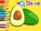 게임 Coloring Book: Avocado Fruit 온라인