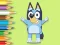 게임 Coloring Book: Happy Bluey 온라인