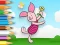 게임 Coloring Book: Piglet Holds Toy Windmill 온라인