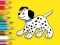 게임 Coloring Book: Cute Spotted Dog 온라인