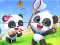 게임 Jigsaw Puzzle: Baby Panda Spring Outing 온라인