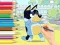 게임 Coloring Book: Bluey And Bingo 온라인