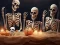 게임 Halloween Skeleton Colony Escape 온라인