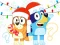 게임 Kids Quiz: Bluey Christmas Quiz 온라인