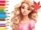 게임 Coloring Book: Barbie Autumn Tale 온라인