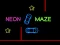게임 Neon Car Maze 온라인