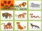 게임 Wild Animals Kids Memory game 온라인