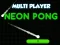 게임 Neon Pong Multi Player 온라인