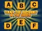 게임 Touch The Alphabet In The Oder 온라인