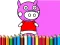 게임 Back To School Coloring Book Pig 온라인