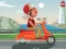 게임 City Scooter Ride Coloring 온라인