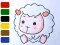 게임 Baby sheep ColoringBook 온라인