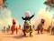 게임 Stickman: Dinosaur arena 온라인