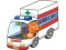 게임 Cartoon Ambulance Puzzle 온라인