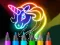 게임 Learn to Draw Glow Cartoon 온라인