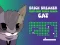게임 Brick Breaker Chipi Chipi Chapa Chapa Cat 온라인