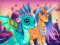 게임 Cute Unicorns And Dragons Puzzle 온라인
