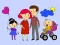 게임 Happy Family Coloring Book 온라인