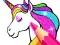 게임 Unicorn Coloring Book Glitter 온라인