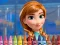 게임 Anna Frozen Coloring 온라인