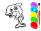 게임 Dolphin Coloring Book 온라인