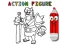 게임 Back To School: Action Figure Coloring 온라인