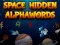 게임 Space Hidden AlphaWords 온라인