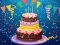 게임 Birthday cake puzzle 온라인