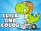 게임 Click And Color Dinosaurs 온라인