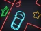 게임 Neon Car Puzzle 온라인