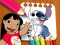 게임 Lilo and Stitch Coloring Book 온라인